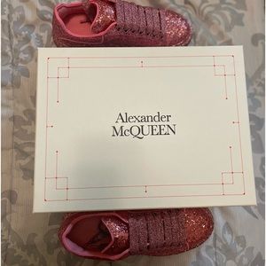 Alexander McQueen Sized 37 W. Glittered.